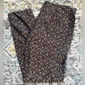 Vintage Allison Taylor Floral Brocade Pants